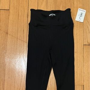 NWT Year of Ours Veronica Ribbed Legging | Black Small | Crossover Waist | $110